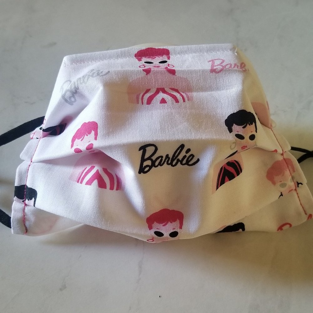 Vintage Barbie face mask